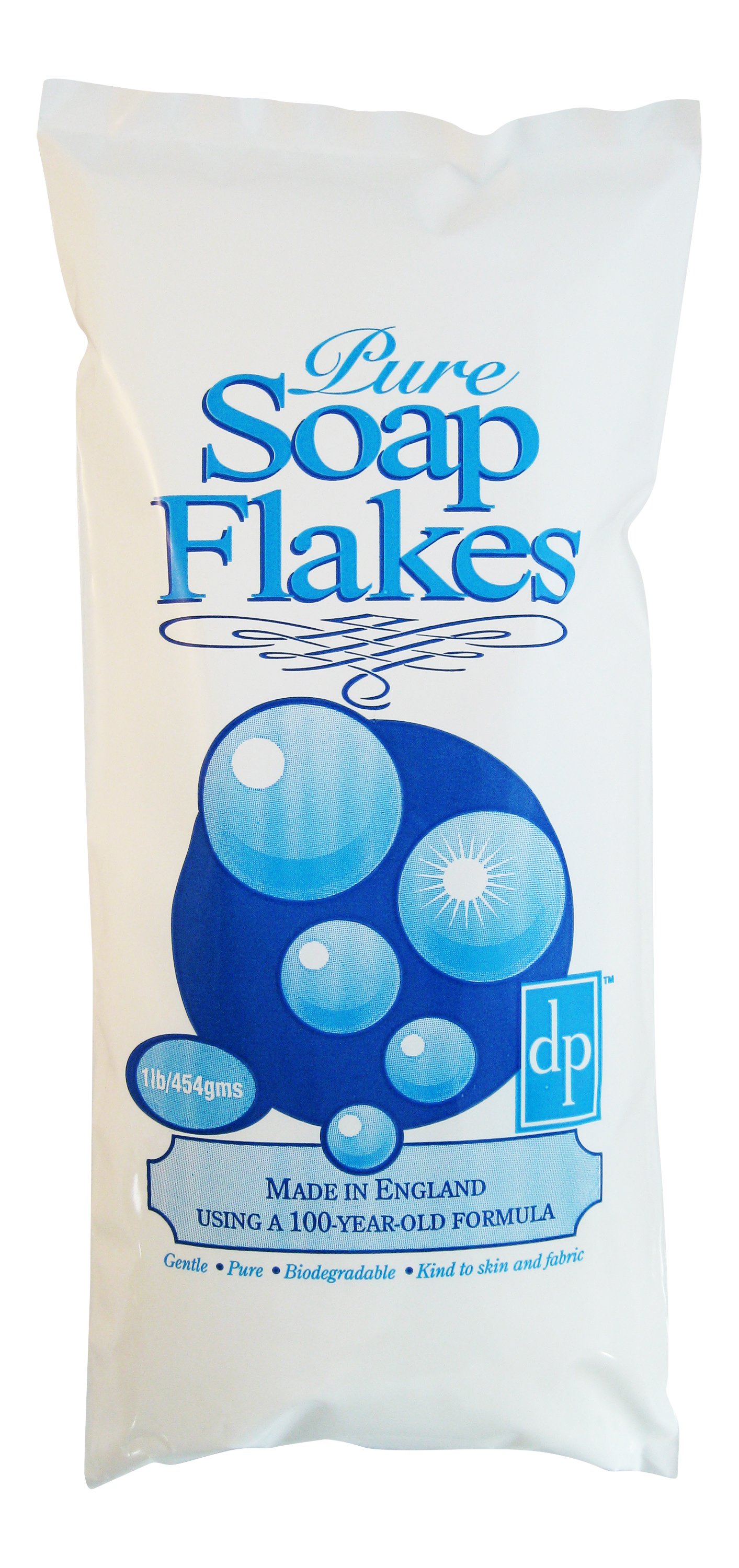 Picture of 1 lb. bag of Dri-Pak Soap Flakes