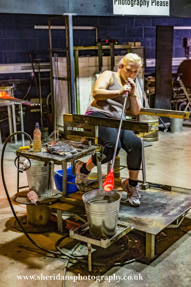 Glass blowing courses, demonstrations and events