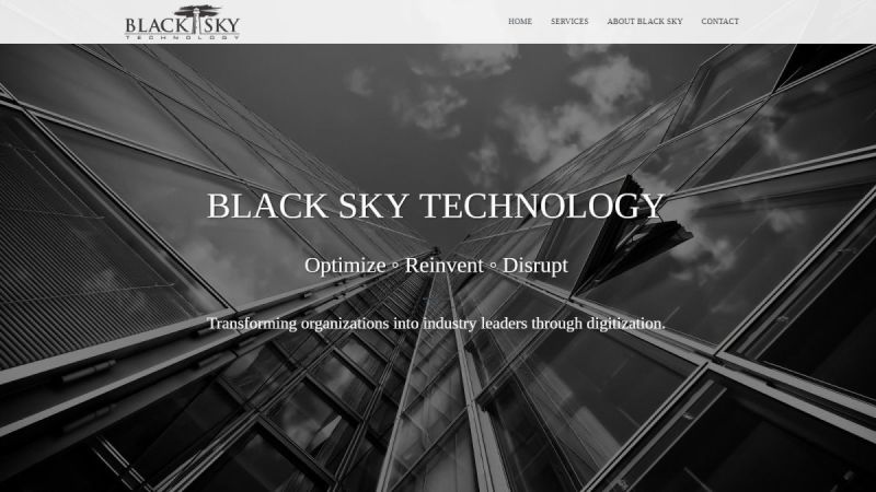 BLACK SKY TECHNOLOGY