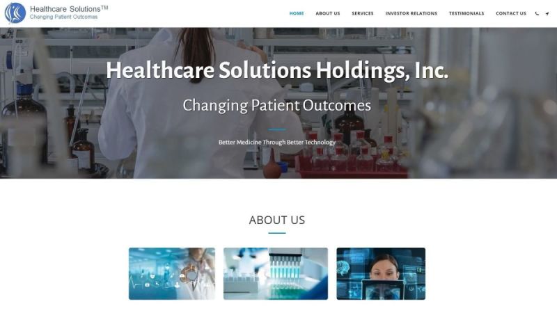 Healthcare Solutions Holdings, Inc.