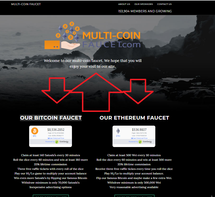 2 Claim Ethereum Bitcoin Faucet Faucethub Bit Coin Faucet - 