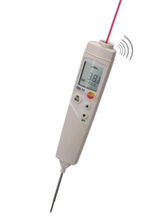 testo 826-t4 红外线食品温度计(2合1)
