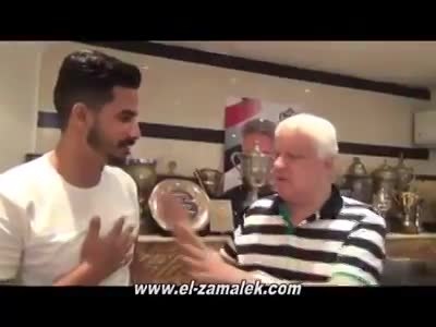 مرتضي منصور. يسب جمهور الزمالك thumbnail