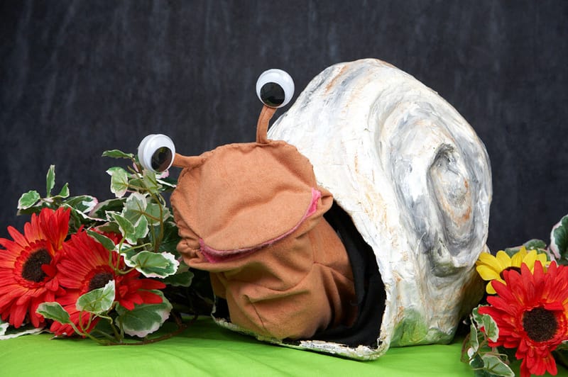 Cynhyrchiad newydd Yr Ardd Hardd Puppet Theatre Wales