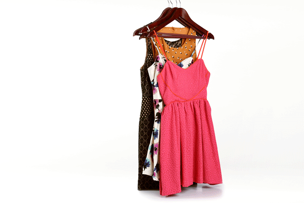 packing clothing in garbage bag