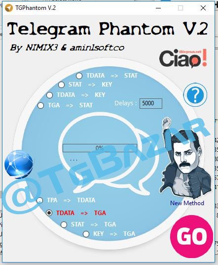 telegram rekening