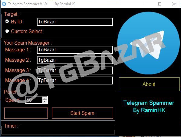 telegram spammer
