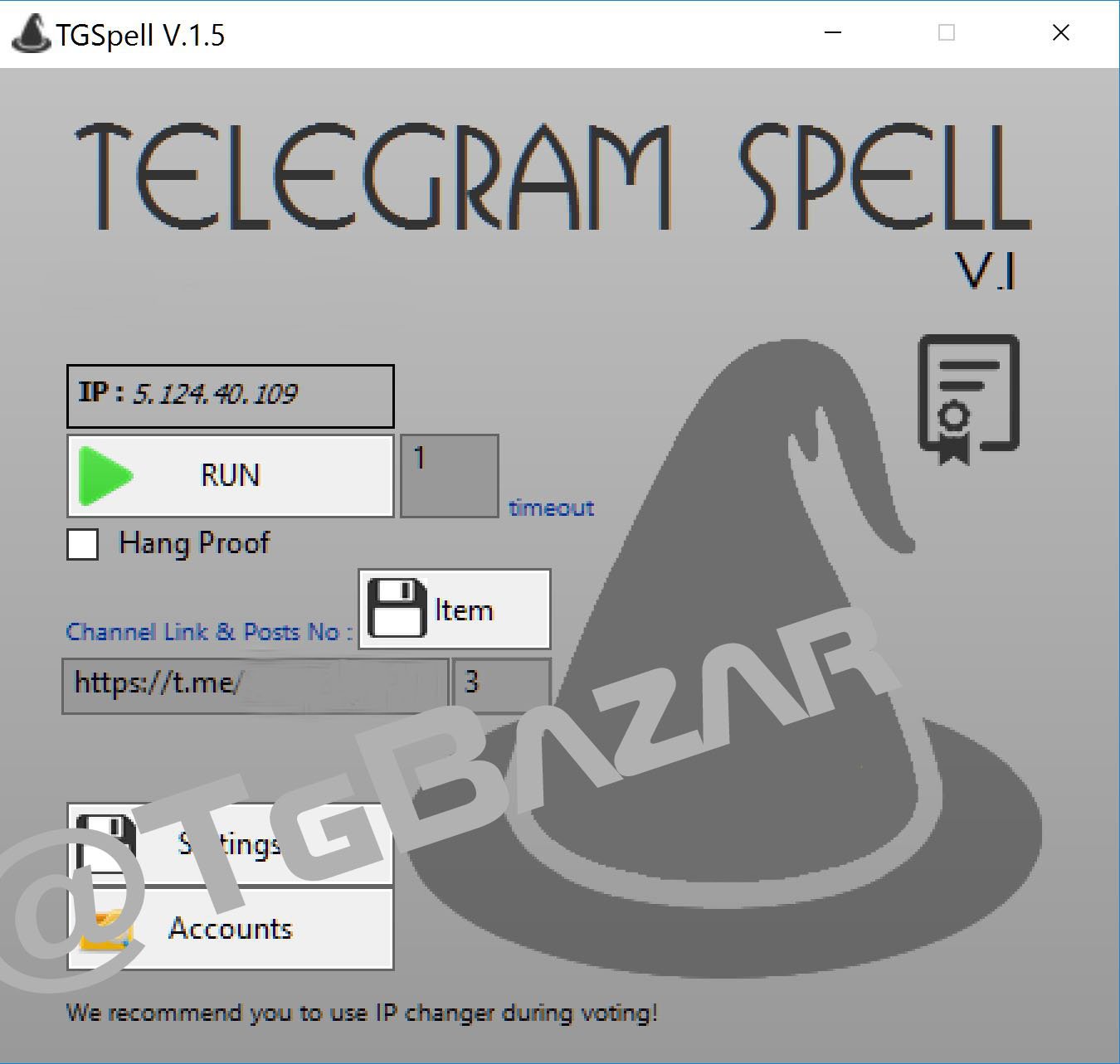 telegram spell