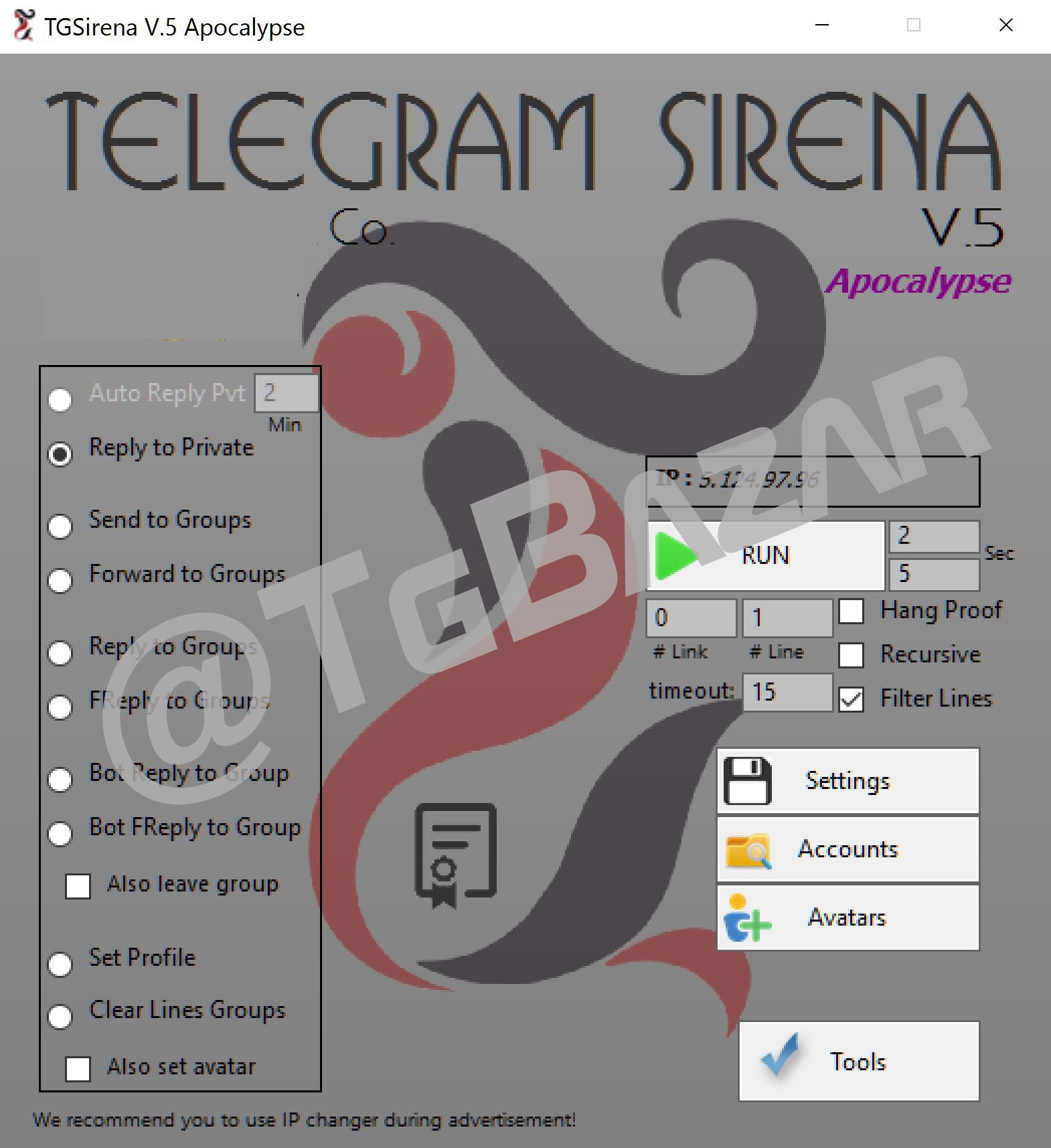 telegram sirena