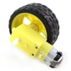 DC motor with gears and wheels product thumbnail 3