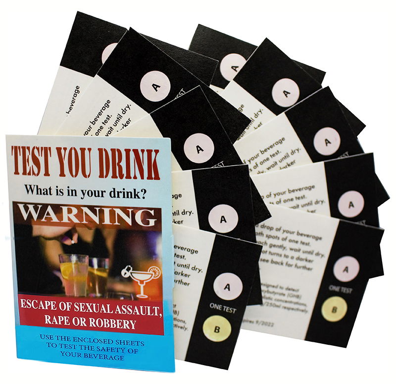 1 Kit of Test You Drink ( 10 Strips 20 Tests) Buy 10000 or more