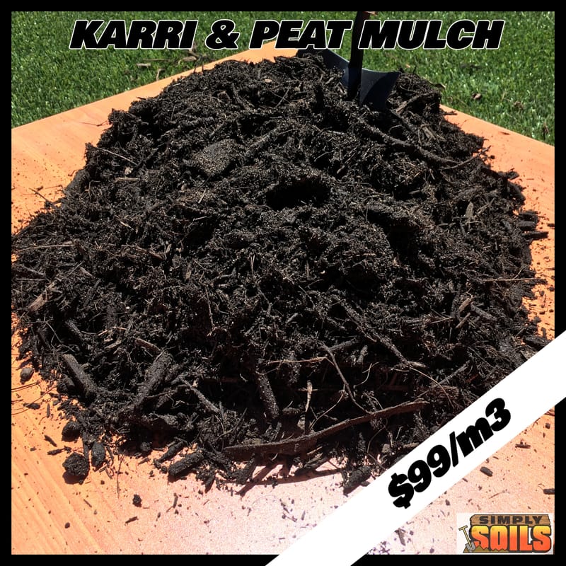 Karri & Peat Mulch Simply Soils