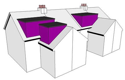 Dormer Rear Addition Dormer Pure Build