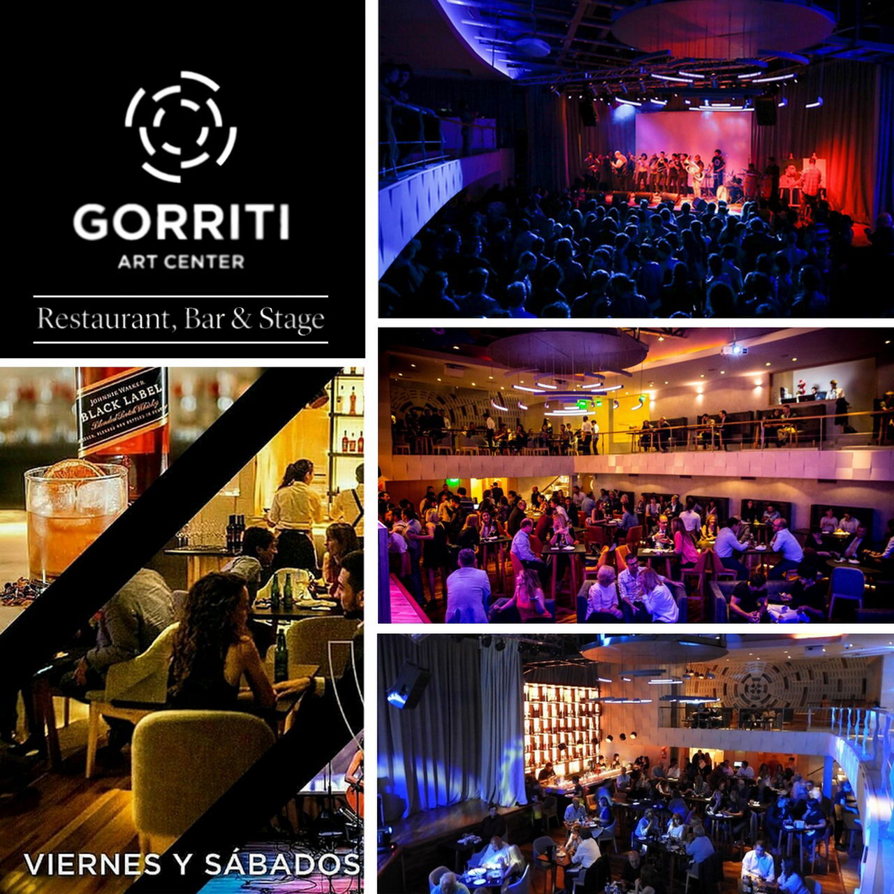 GORRITI ART CENTER CENA SHOW DJ