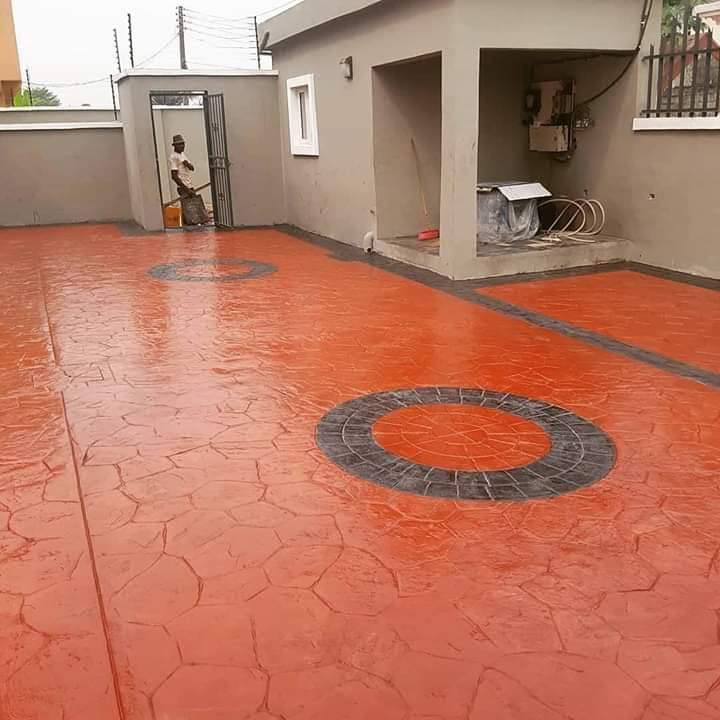 Stamp Concrete Flooring