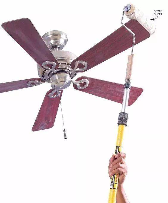 How To Clean Your Ceiling Fan Easily Top Clean Clear