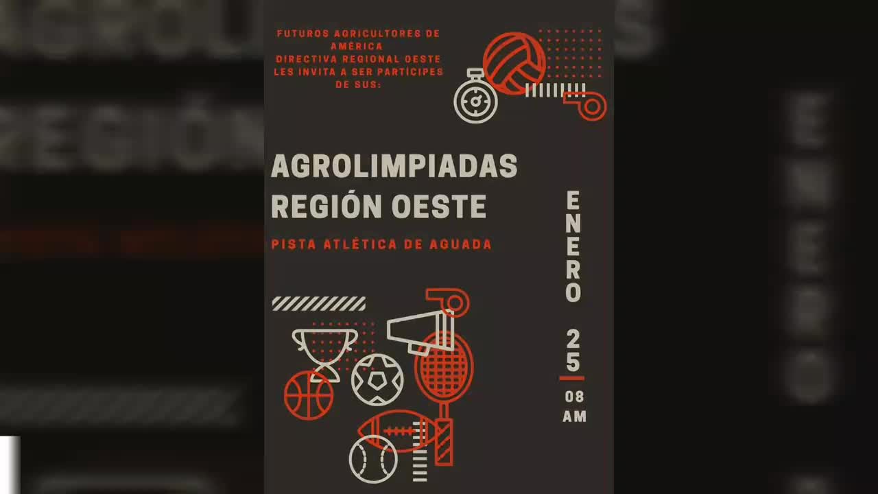 Aquí les presentamos sus Agrolimpiadas Región Oeste 2019