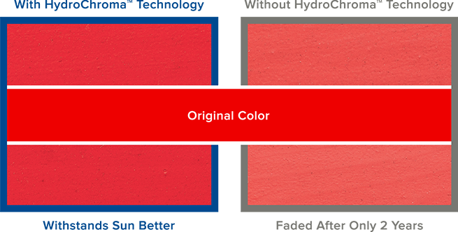 Valspar Reserve Exterior with HydroChroma Technology for superior fade resistance