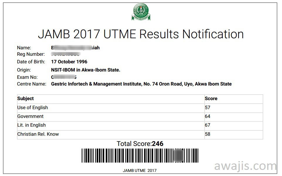 Free Jamb Expo Website