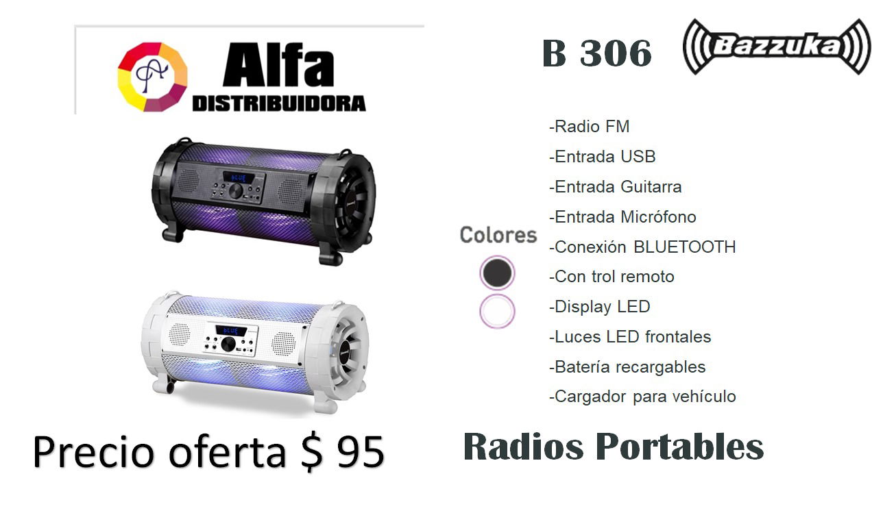 Radios portátiles — Alfa Ventas