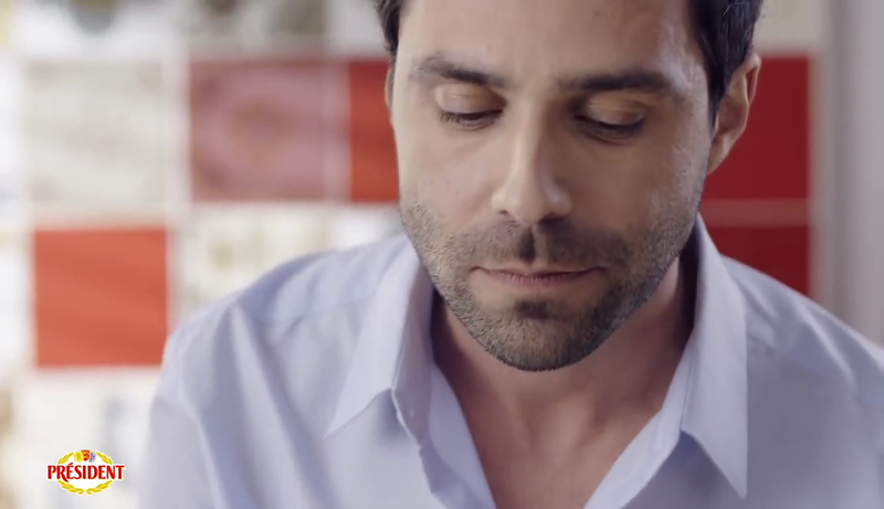 Publicidade Président queijo