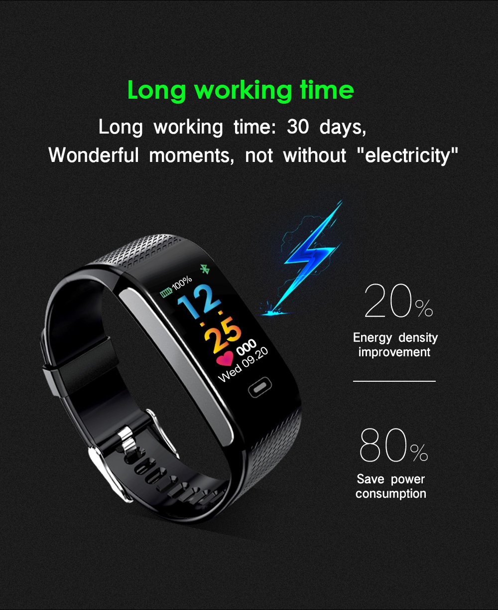 2018 New Model R18S Smart Bracelet Heart Rate Monitor Blood Pressure Fitness Tracker Wristband IP67