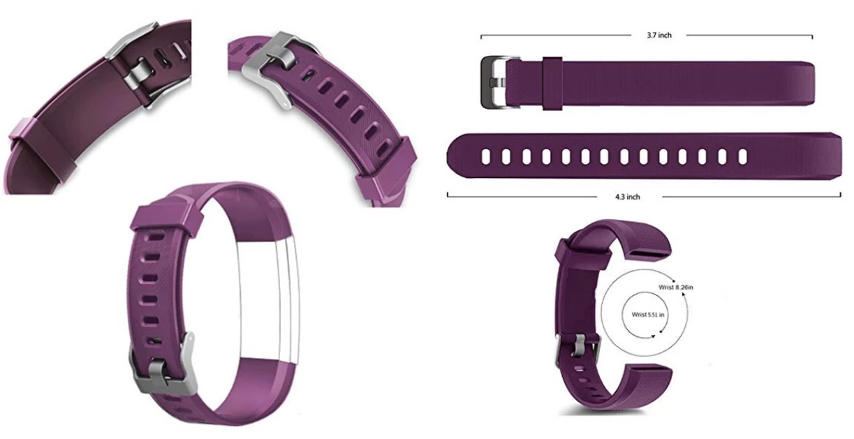 2018 wholesale ID 115 PLUS Heart Rate Smart Fitness Tracker Watch fitness watch Fitness Wristband
