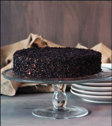 Τούρτα με Σοκολάτα τρούφα στιλπνή 58% χύμα