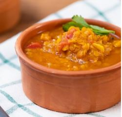 Κόκκινες φακές Τουρκίας σούπα