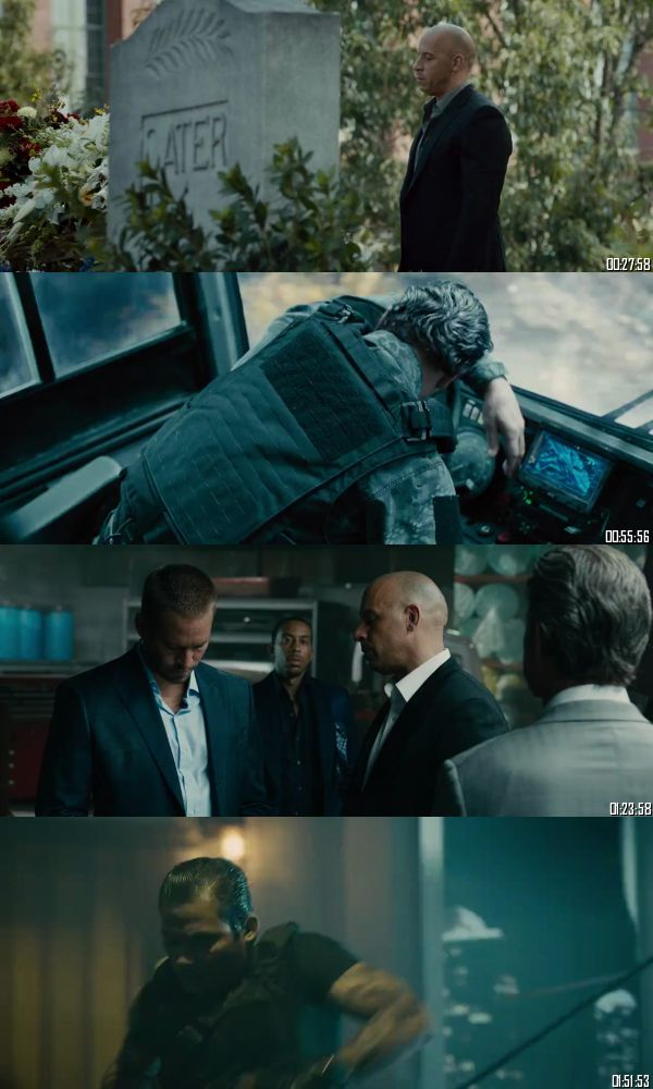 Furious 7 2015 BRRip 720p 480p Dual Audio Hindi English Full Movie Download