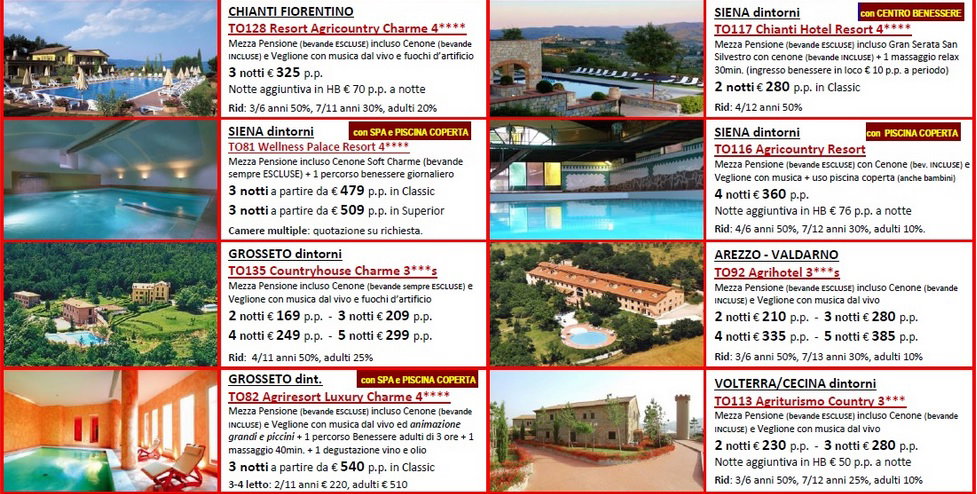Capodanno Toscana E Umbria Larubricadeiviaggi