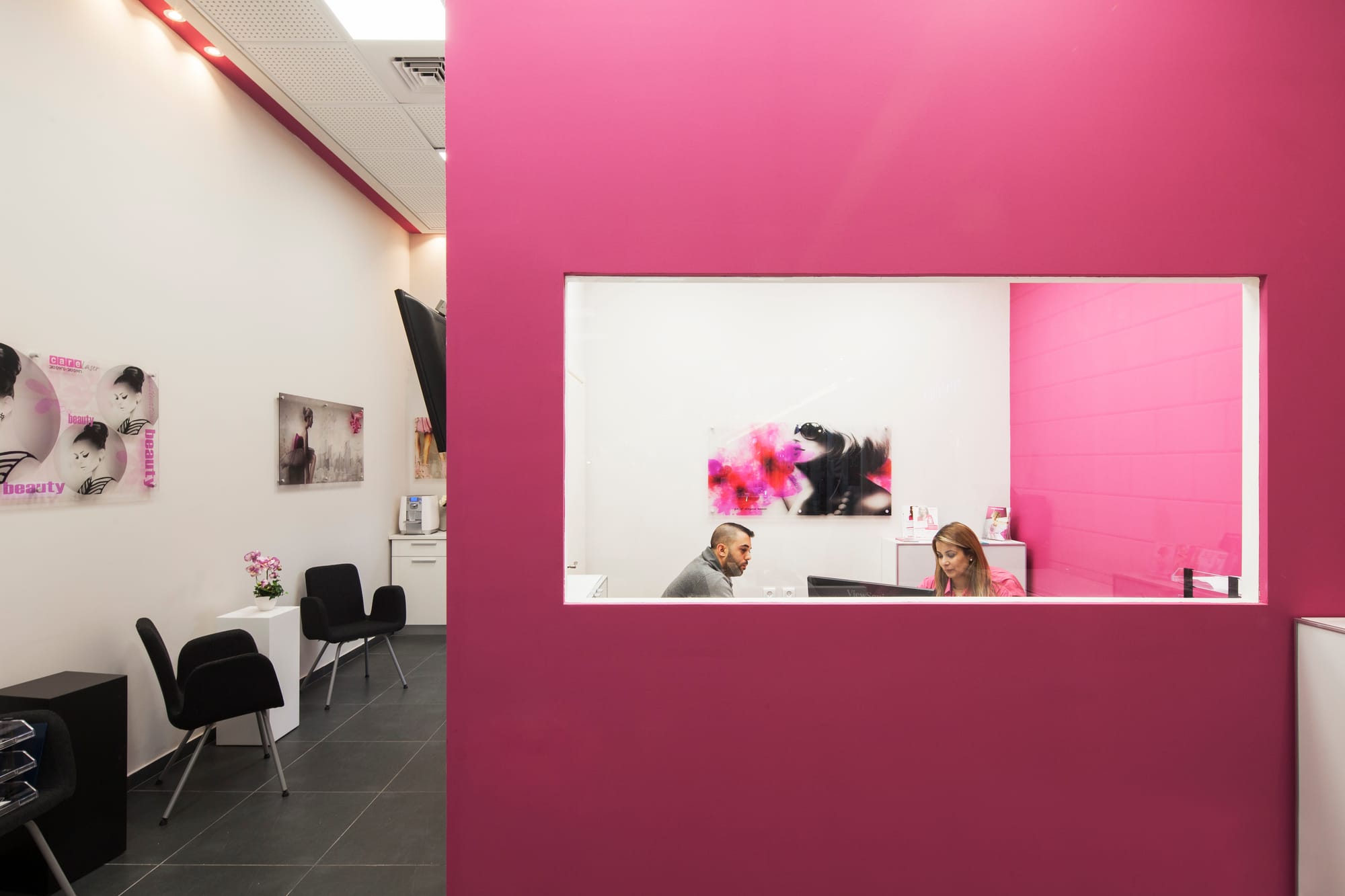 עיצוב פנים מרפאות יופי ואסתטיקה