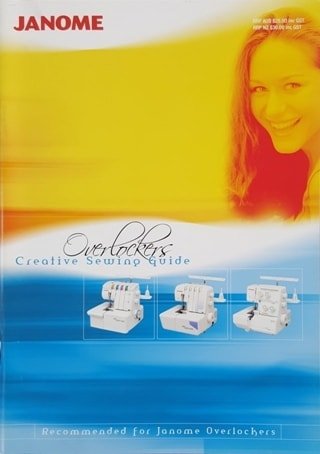 For a very short time receive this bonus creative sewing bool valued at 429 when you buy the Janome 644d overlocker