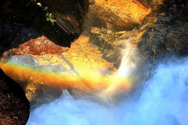 beautiful-photo-of-rainbow-over-waterfall