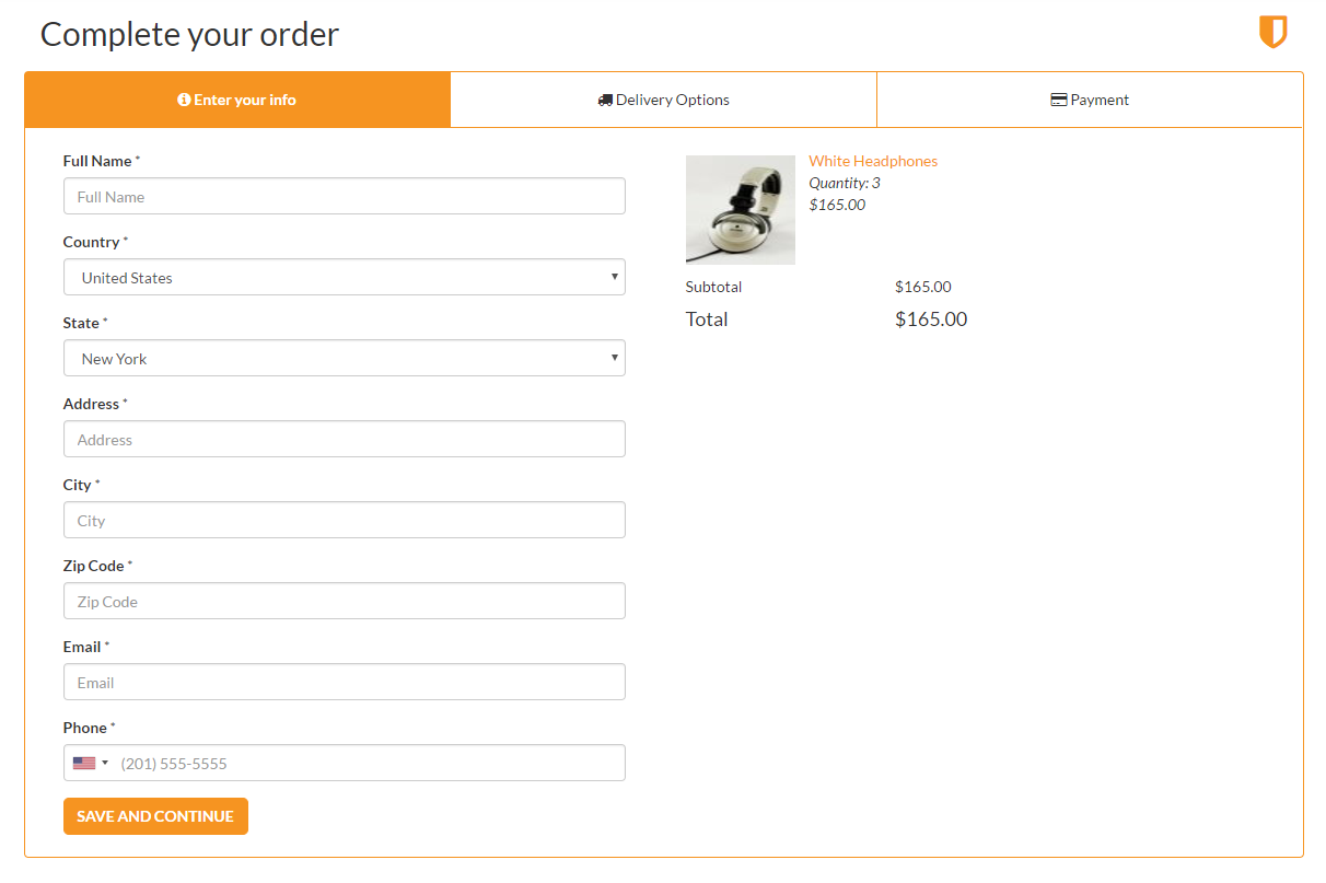 Website Dashboard