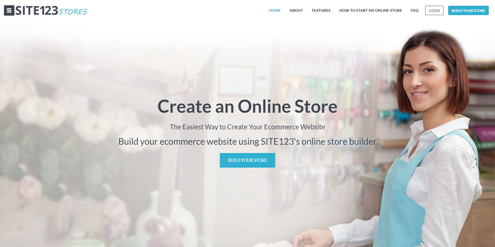 SITE123 stores